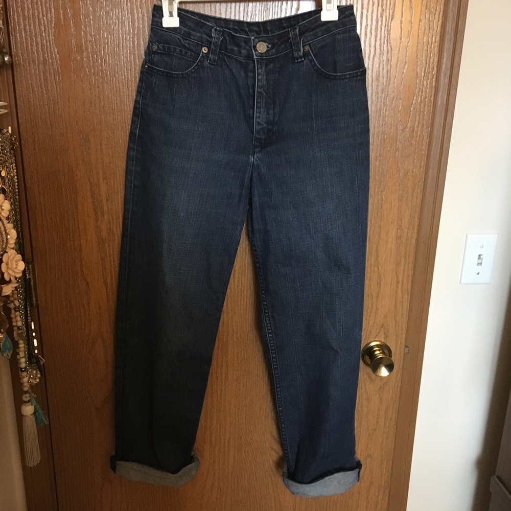 St. John Sport Dark Wash High Waisted jeans